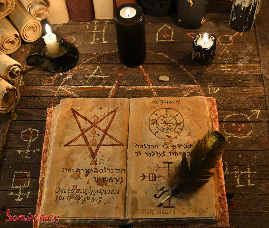 book of shadows vs Grimoire