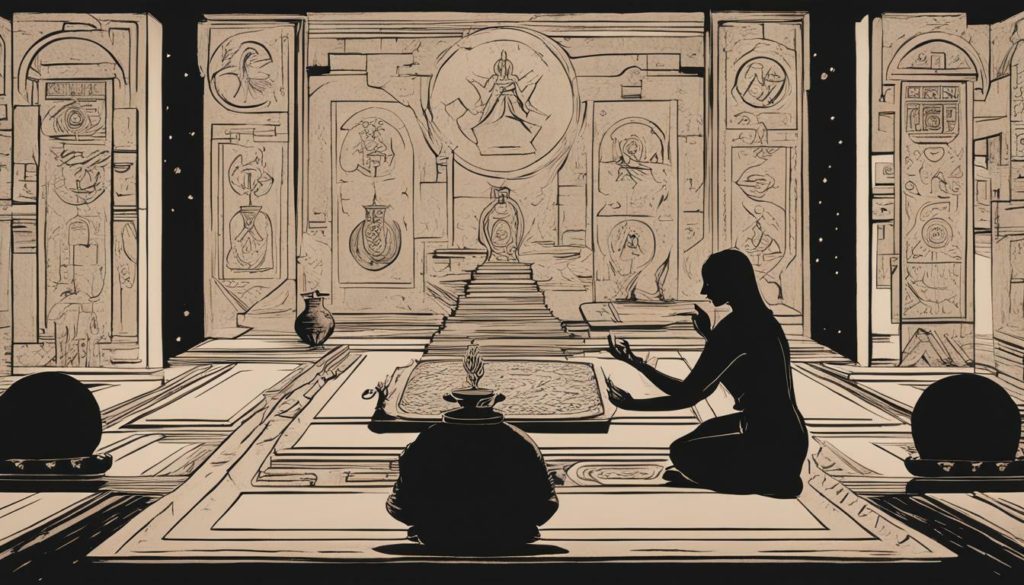 A depiction of the Hermetic Order, illustrating the tradition's evolution and influence